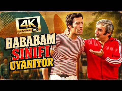 Hababam Sınıfı Uyanıyor | RESTORASYONLU 4K FULL (Kemal Sunal, Münir Özkul, Halit Akçatepe Şener Şen)